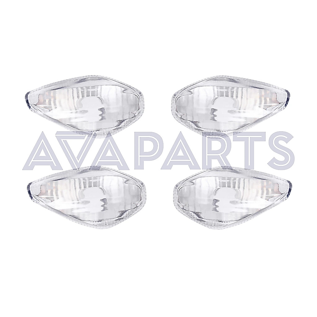 Kit 04 Lente Pisca CG Fan Titan 125 150 160 NXR Bros Cristal