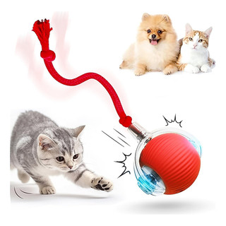 Bola Brinquedos com Cauda De Rolamento Automático  Do Falso Recarregável Bola Inteligente…