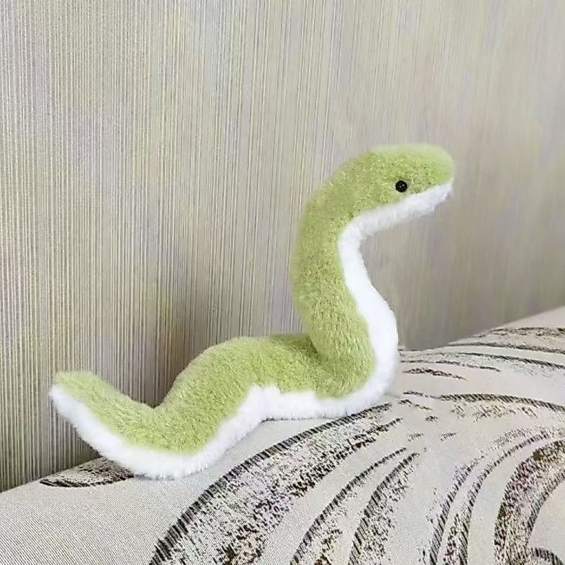 Cobra Ano Mascote Pequena Boneca Brinquedo De Pelúcia Das Crianças Pano Sofá Sala Estar Decoração