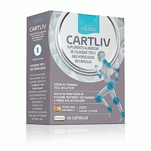 Cartliv Colageno tipo 2 60 Cápsulas Equaliv