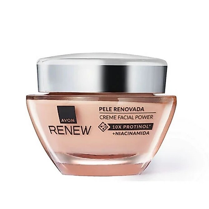 Creme Facil Avon Renew Power Pele Renovada 10x Protinol + Niacinamida 50g