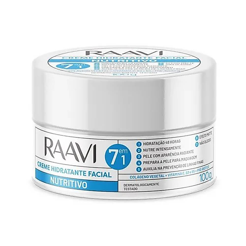 Creme Facial Raavi Hidratante Nutritivo 100g