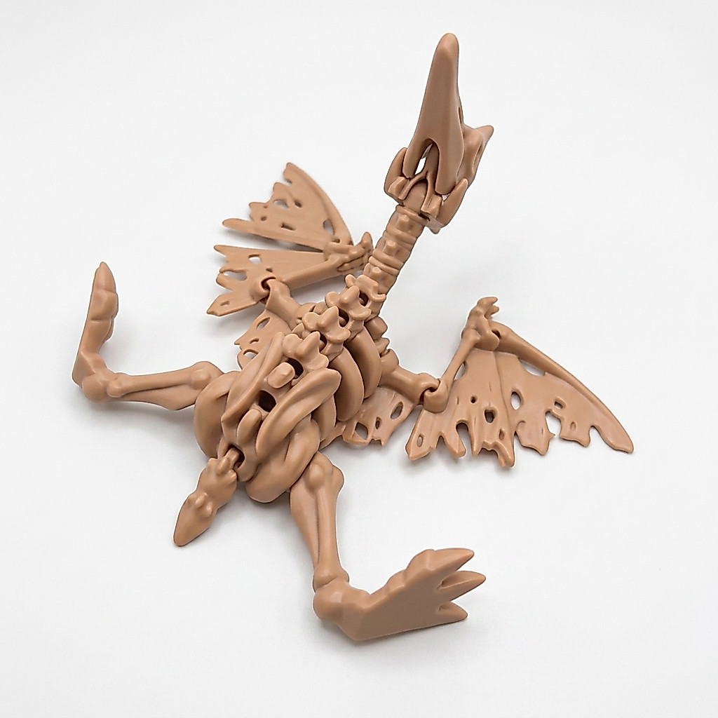 Pterodactilo Esqueleto Pterodon esqueleto de dinossauro articulado — imagem 2 de 2