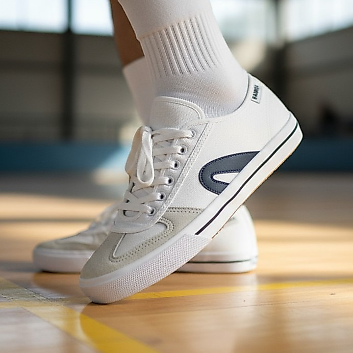 Tenis Chuteira Rainha Futsal Masculino Feminino Casual Vulcanizado Confortável Nao derrapa Preto / Branco / Preto-branco