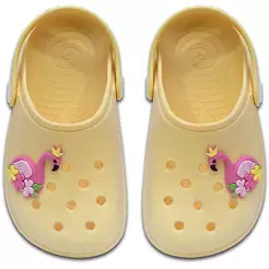 Sandalia Babuche Infantil Menina Flamingo Leve E Macio 12.33