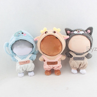 20cm Stray Kids Skzoo Doll Clothes Roupas De Pelúcia Capuz Para Crianças Presente Fãs