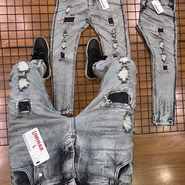 Calça jeans Masculina Estilo jogador X.O