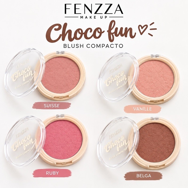 Blush Compacto Choco Fun Fenzza!