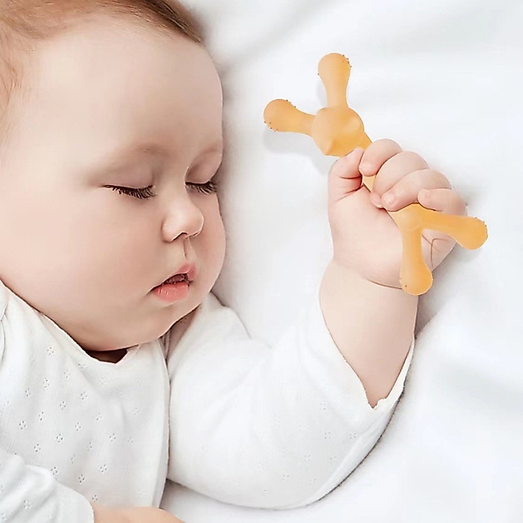 Mordedor de bebê/bastão Molar de Silicone/brinquedo calmante para crianças