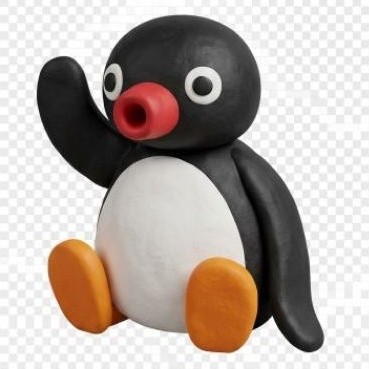 Boneco pingu o pinguin mais famoso do mundo desenho animado fofo — imagem 2 de 2