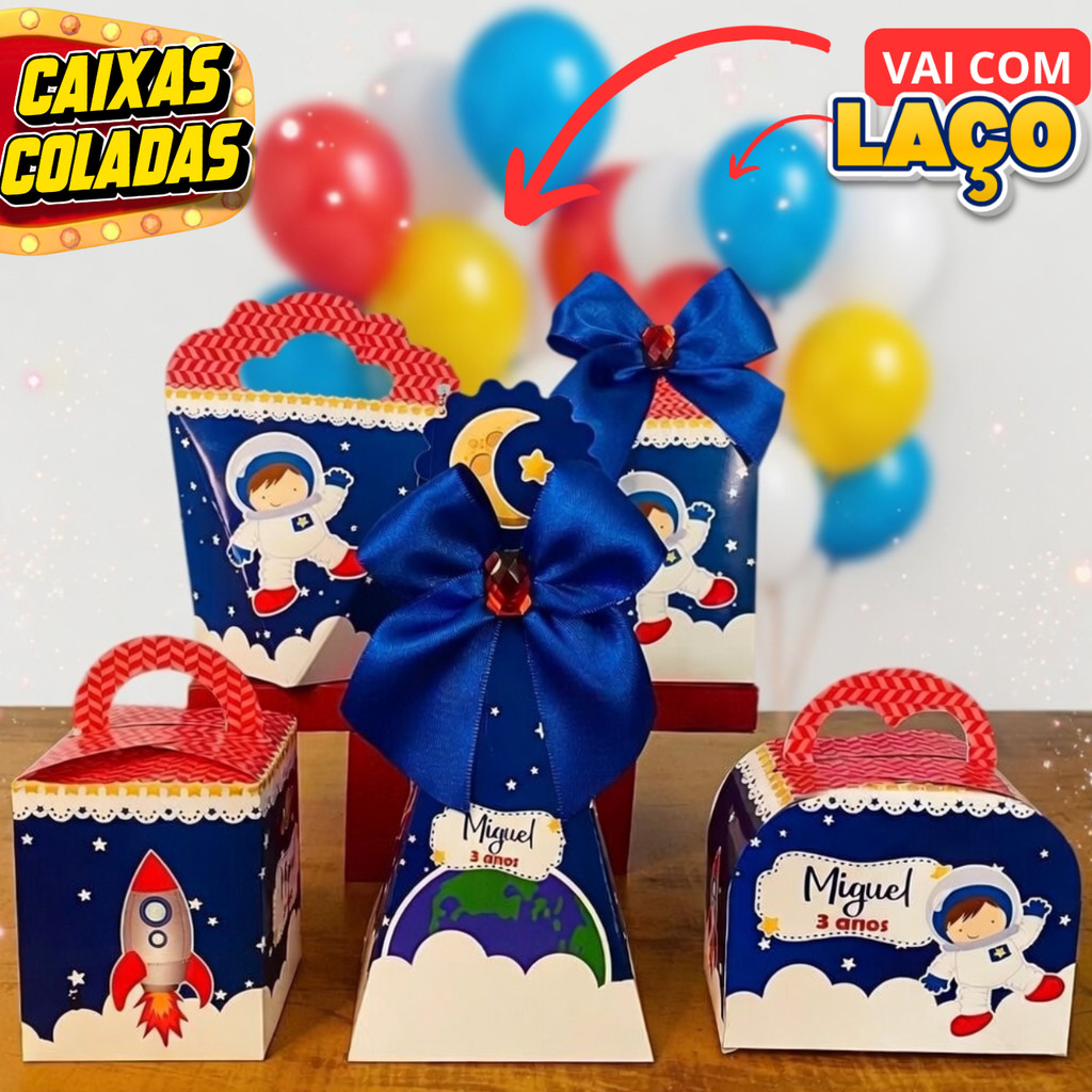 Kit Festa ASTRONAUTA Personalizados | Lembrancinhas | Festa infantil | Aniversário