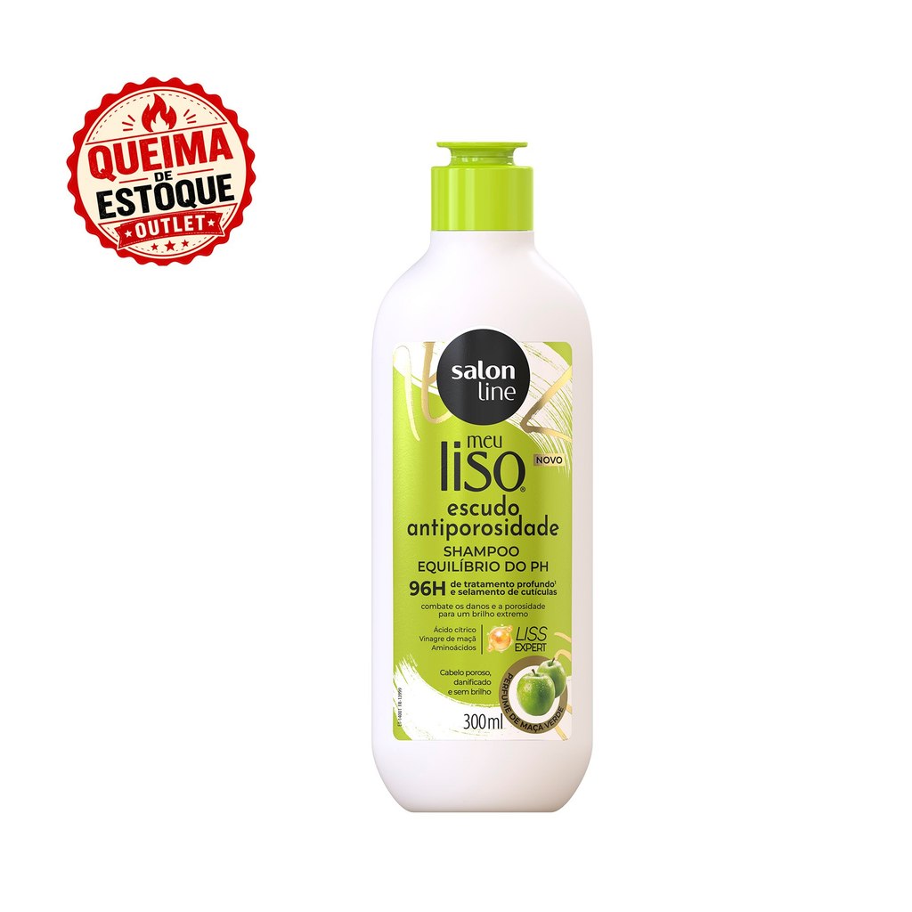 Shampoo Meu Liso Escudo Antiporosidade 300ml