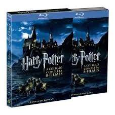 BLURAY HARRY POTTER  A C9OLEÇAO COMPLETA 8 FILMES