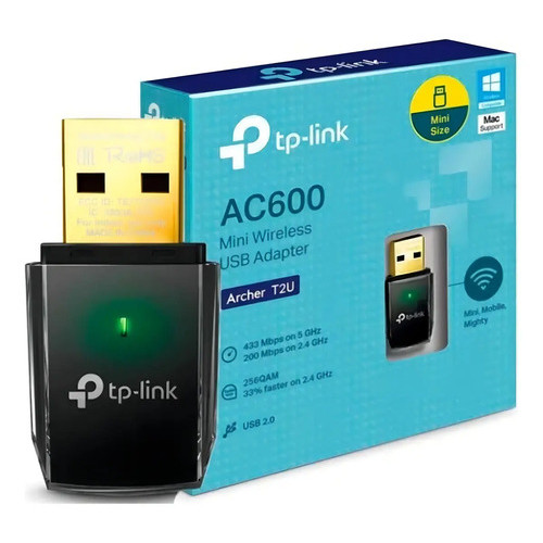 Adaptador Wireless Archer T2u Dual Band Ac600 - Tp-link