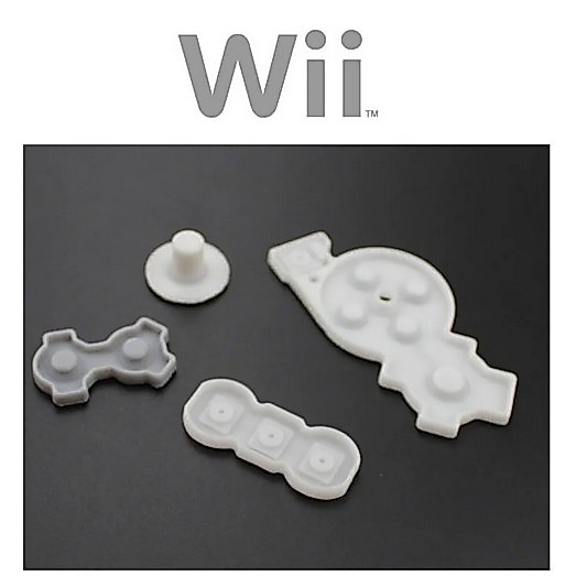 Kit Borrachas Condutivas Reparo Wii Remote Pronta Entrega