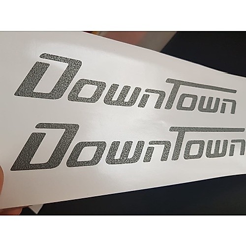 Emblemas Kymco Downtown + 300i (Kit 4 Adesivos)