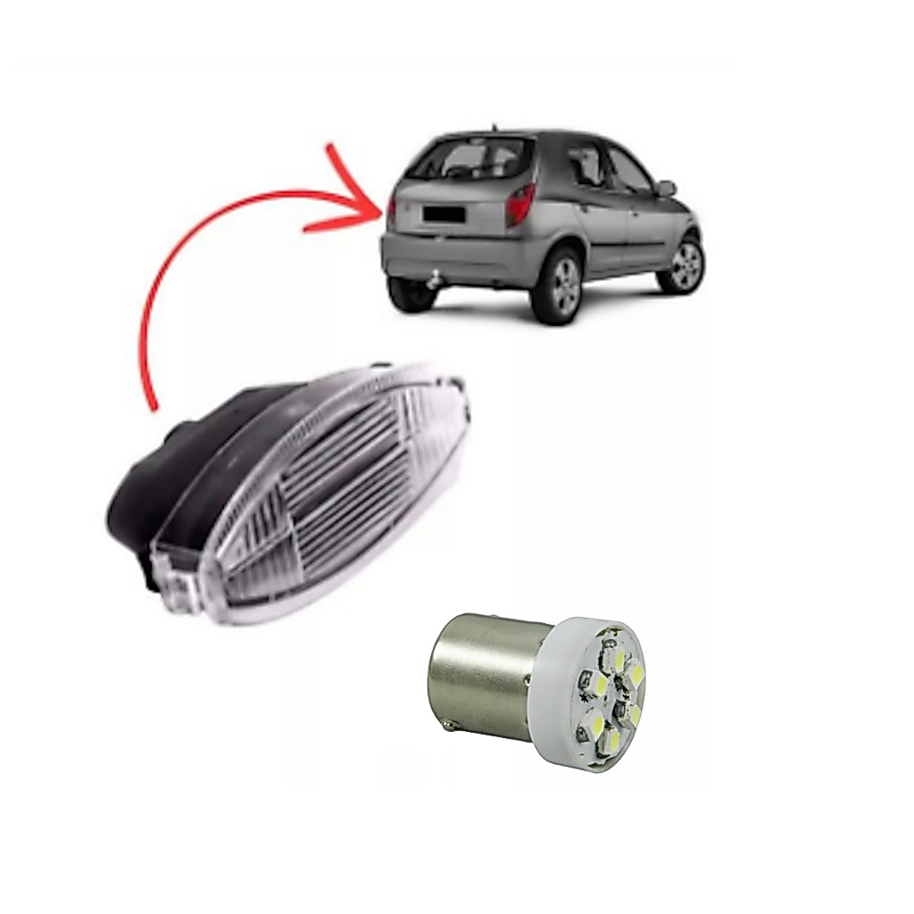 Lanterna De Placa Celta 07/... Classic 95/12 / Corsa 95/12 - Dsc + LED 67