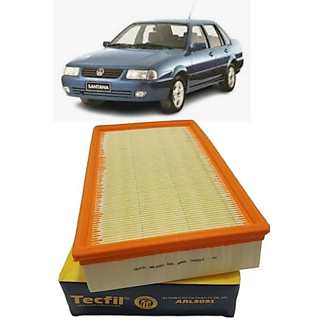 FILTRO DE AR VW Santana 1.8 8V MI 1997-2005 TECFIL ARL6091