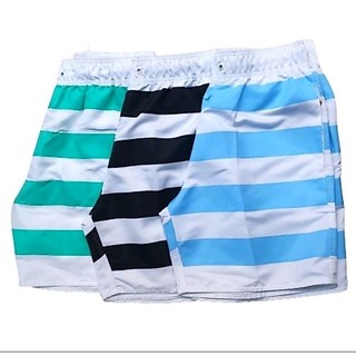 Kit 3 bermuda masculina Adulto Moda Praia Short Tactel  Kit Cores Aleatória