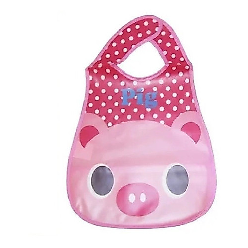Avental Babador Infantil Impermeável com Velcro para Bebê - Alimentação Papinha e Pintura