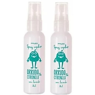 KIT 02 SPRAY ARRUDA E CITRONELA MATA PIOLHOS - ABELHA RAINHA