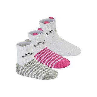 Meia Kit Com 3 Pares Infantil Molekinha Algodão N 19 Ao 33 2599.1