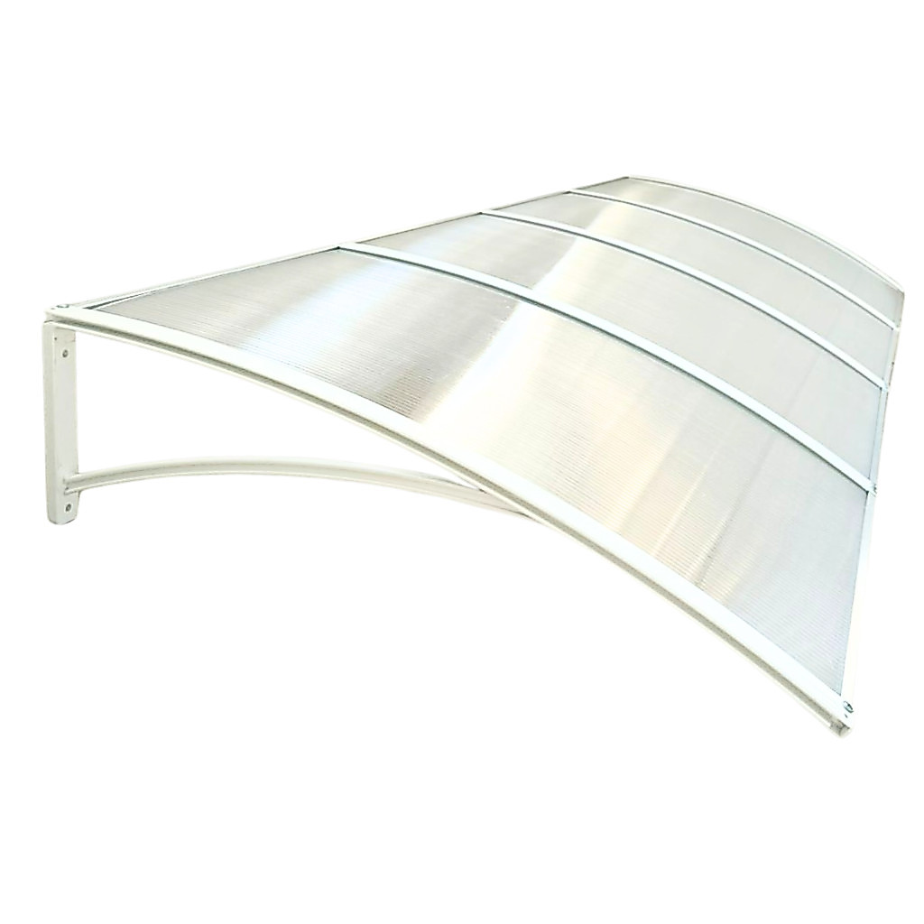 Toldo policarbonato modular  3.30x70cm portas e janelas area externa