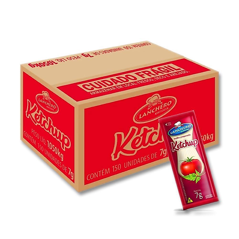 Ketchup Sachê - Lanchero 150 Unidades