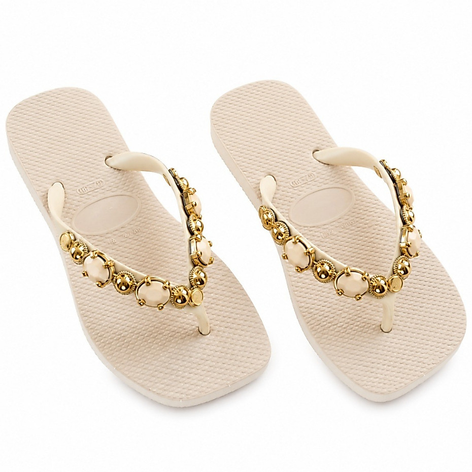 Chinelo Feminino Com Pedraria Casual Antiderrapante Confortável Macio Leve Dia a Dia