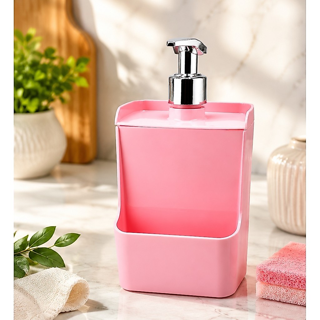 Porta Detergente Slim 500ml Rosa Sólido UZ — imagem 2 de 2