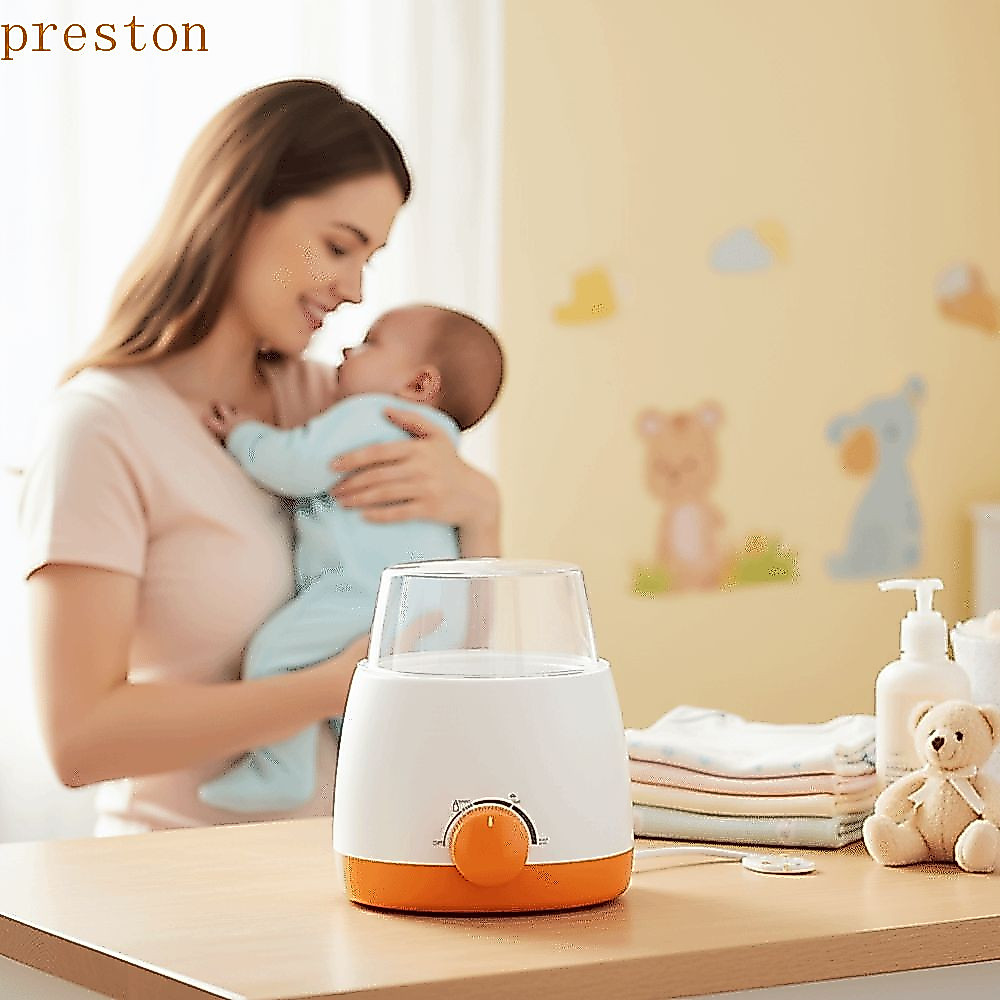 Aquecedor De Leite PRESTON , Seguro De Mamadeira Com Plugue Ue Universal Ajuste De Temperatura