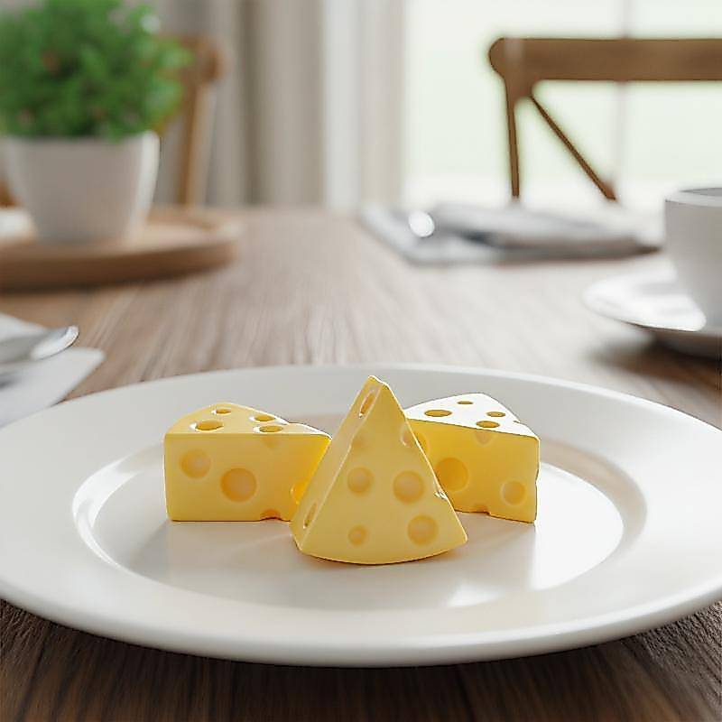 [MAR] Squishy Cheese Squeeze Toy Food Style Anti-Stress Sensory Fidget Para Crianças Party Game Prize Gift COD