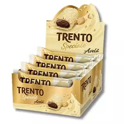 Caixa Trento Speciale Avelã com Chocolate Branco 12un x 26g Peccin