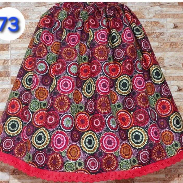 Saia umbanda e candomblé estampada 43