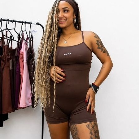 Macaquinho Fitness zero transparência