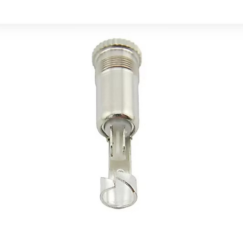 kit 10 conector plug p2 stereo femea metal — imagem 2 de 2