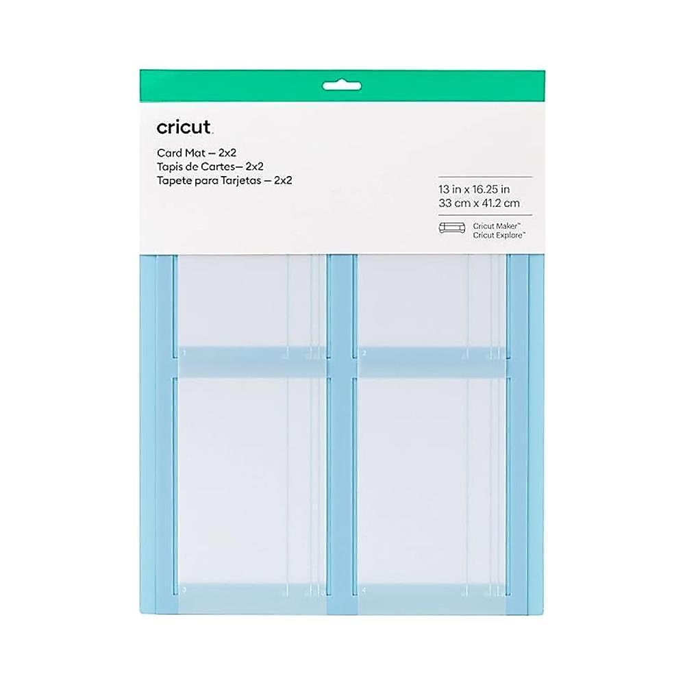 Base de Corte para Cartões Cricut Maker e Explore, Reutilizável, Antiderrapante, Azul