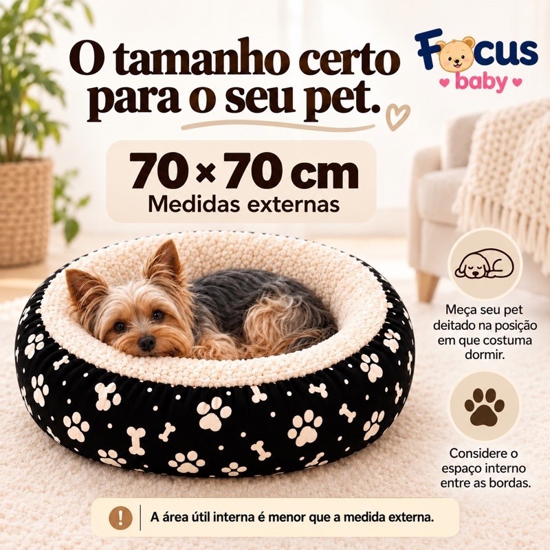 Cama Nuvem Pet Sherpa Fofinha Antiderrapante Diversos Tamanho