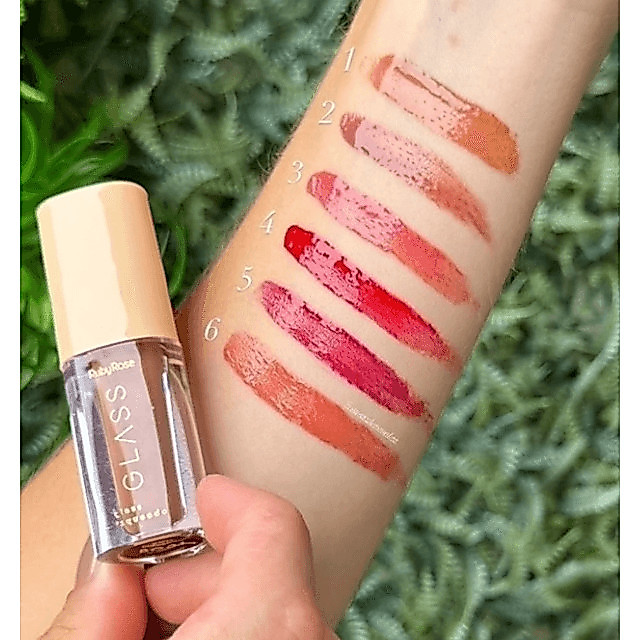 BATOM LÍQUIDO EFEITO GLOSS LAQUEADO ALTA COBERTURA RUBY ROSE