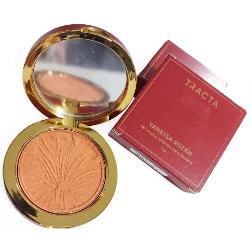 3x1 Blush |Iluminador| Sombra Vanessa Rozan by Tracta CHARME 13g
