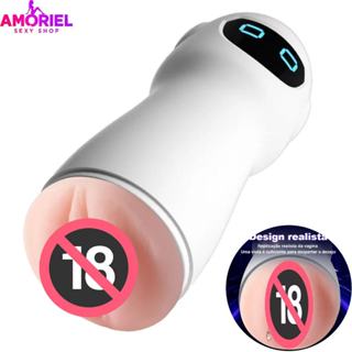 Masturbador Masculino Realista – Silicone Macio, Estimulação Intensa e Conforto em Oferta na Shopee