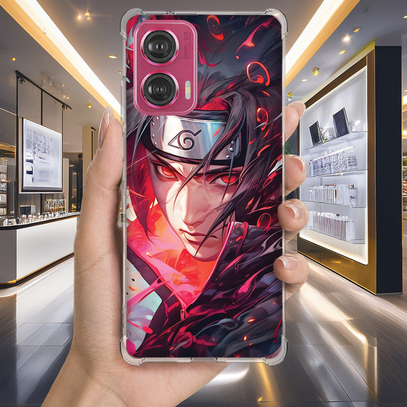 Capa Capinha MOTO G30 G20 G10 G15 G14 G13 G9 POWER PLUS PLAY G8 Anti-impacto Personalizada anime NARUTO (3359)
