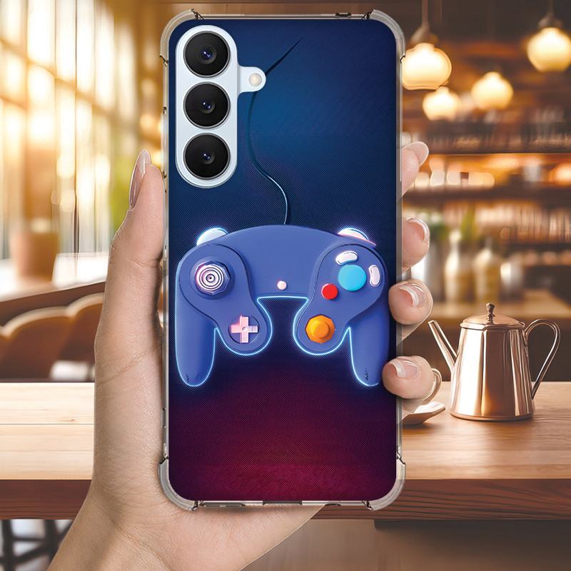 Capa Capinha GALAXY A26 A25 A24 A23 A22 A21S A20S A20 A17 A16 Anti-impacto Personalizada gamer GAME CUBE (4134)