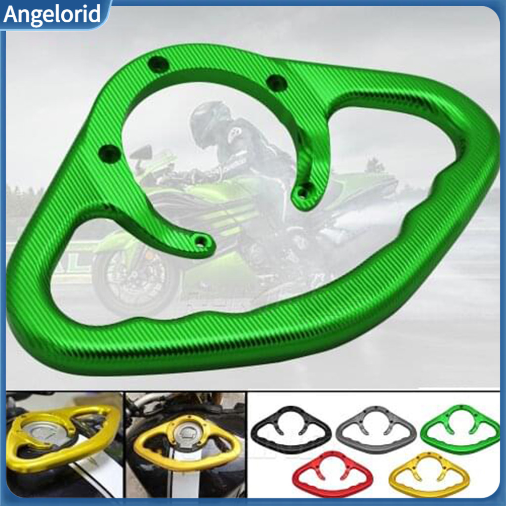 Aluminum Alloy Motorcycle Armrest Passenger Fuel Tank Handle for Z800 Z1000 Zx6r Handgrips Cnc Grab Bar Safety