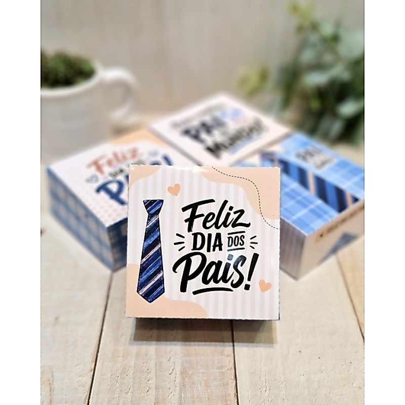 Caixinha para 2 Bombons Dia dos Pais Personalizada | Lembrancinha para Pai
