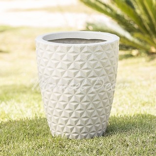 Vaso para plantas 49x33cm Diamante em Polietileno