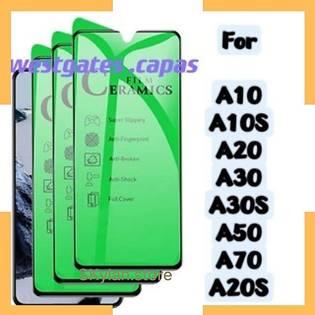 Pelicula 9D Cerâmica Compativel Samsung A10 A10S A20 A30 A30S A50 A70 A20S