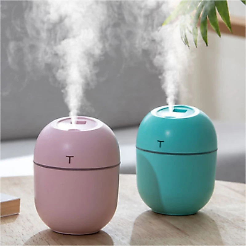 3 Unidades Mini Umidificador Nano Atomização De Grande Capacidade Com Conexão Usb Ultrassônico De Ar 220ml Promoção — imagem 1