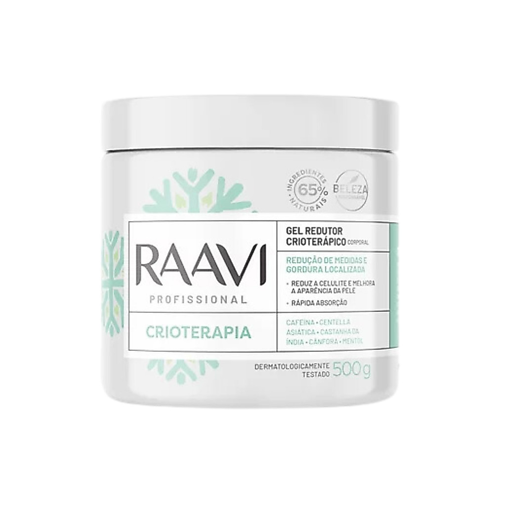 Gel Redutor Raavi Crioterapia 500G