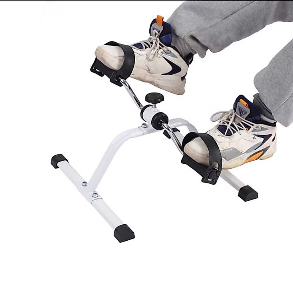 Mini Bicicleta Ergométrica Dobrável – Exercitador de Pernas para Idosos e Reabilitação